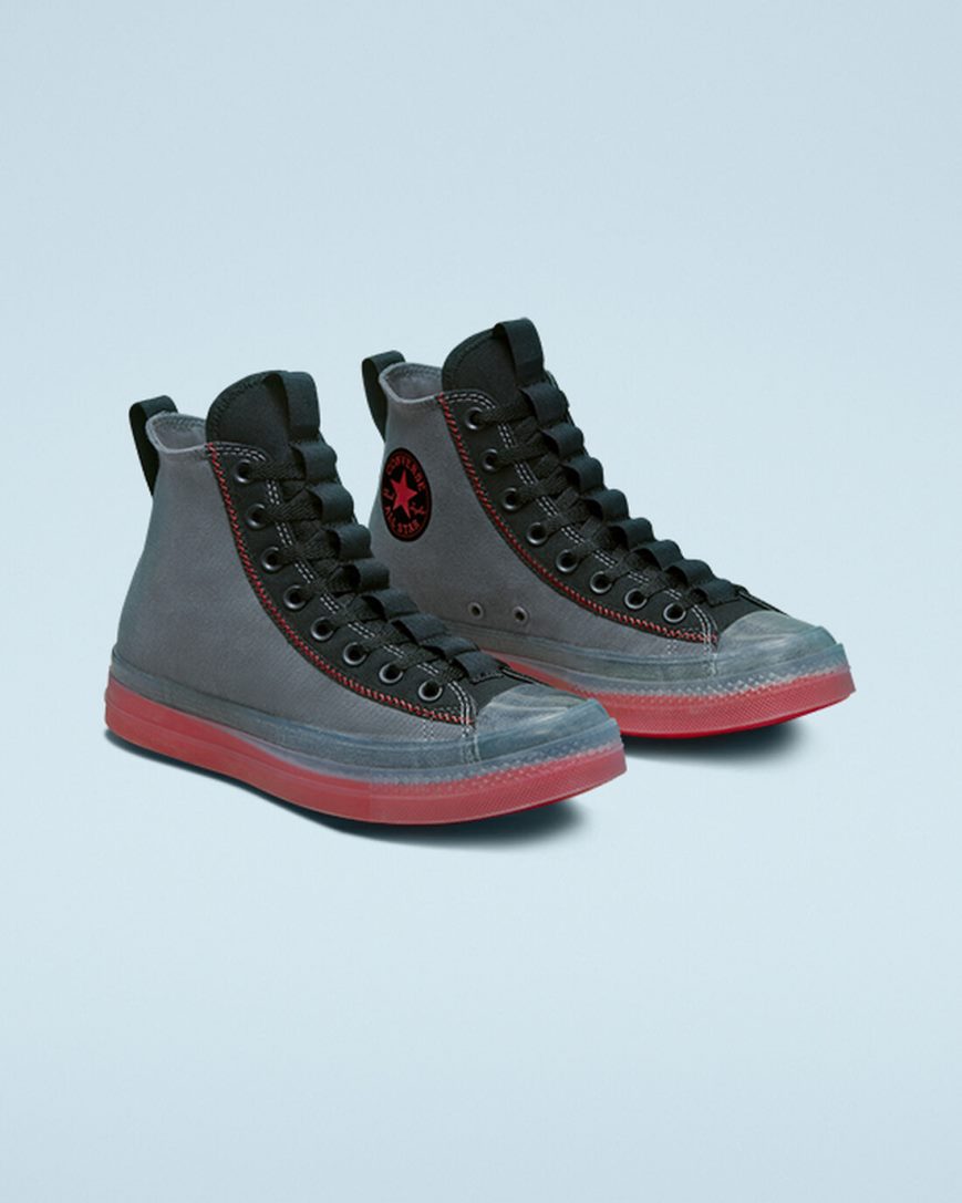 Tenisi Inalti Barbati Converse Chuck Taylor All Star CX Explore Desert Sunset Gri Negrii Rosii | RO UAYJP850